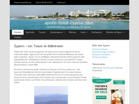 apollo-hotel-cyprus.com Webseite Vorschau