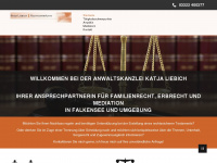 katja-liebich.de Webseite Vorschau