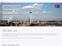 schuett-berlin.de Webseite Vorschau