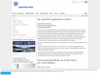 segelschule-weber.de Webseite Vorschau