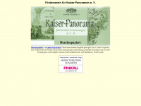 kaiser-panorama.de Webseite Vorschau