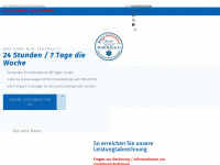 spree-ambulance.de Webseite Vorschau