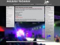 pegasus-service.de Webseite Vorschau