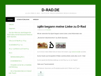 d-rad.de Webseite Vorschau