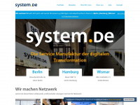 system.de Webseite Vorschau