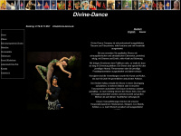 divine-dance.de Webseite Vorschau