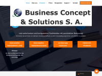 businessconcept.com Webseite Vorschau
