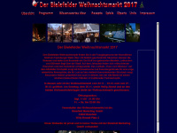 bielefelder-weihnachtsmarkt.de Webseite Vorschau