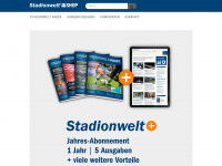stadionwelt-shop.de Webseite Vorschau