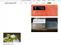 reformation21.org Webseite Vorschau