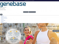 genebase.com Webseite Vorschau