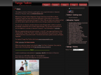 tango-tallinn.com Webseite Vorschau