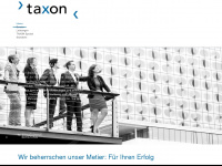 taxon.de Webseite Vorschau