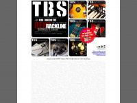 tbs-backline.de Webseite Vorschau