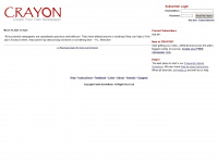 crayon.net Webseite Vorschau
