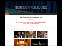 theaternikolassee.de Webseite Vorschau