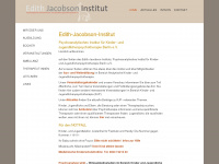 edith-jacobson-institut.de Webseite Vorschau