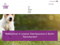tierarztpraxis-laessig.de Webseite Vorschau