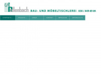 tischlerei-hollenbach.de Webseite Vorschau