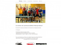 tischtennis-schule-berlin.de Webseite Vorschau