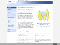 cure-net.de Webseite Vorschau