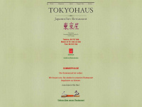 tokyohaus.de Webseite Vorschau
