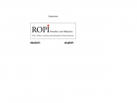 ropi-online.de Webseite Vorschau