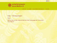 hula-berlin.de Webseite Vorschau