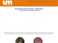 ulis-musikschule.de Webseite Vorschau