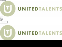 united-talents.de Webseite Vorschau