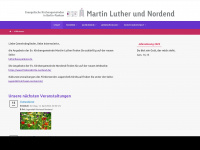 luther-nordend.de Webseite Vorschau