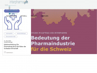 interpharma.ch Webseite Vorschau