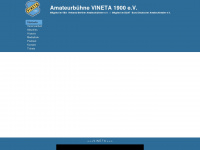 vineta-buehne.de Webseite Vorschau
