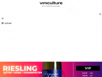 viniculture.de Webseite Vorschau