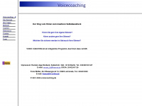 voicecoaching.de Webseite Vorschau