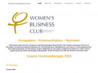 womens-business-club.de Webseite Vorschau