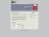 afg-online.net Webseite Vorschau