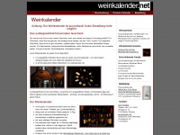 weinkalender.net Webseite Vorschau