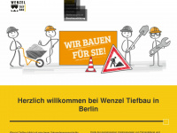 wenzel-tiefbau.de Webseite Vorschau