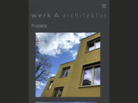 werk-a-architektur.de Webseite Vorschau