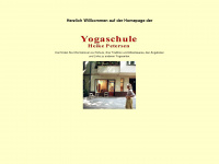 yogaschule-petersen.de Webseite Vorschau