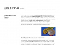 zemi-berlin.de Webseite Vorschau