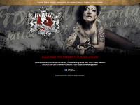 frontal-tattoo.de Webseite Vorschau