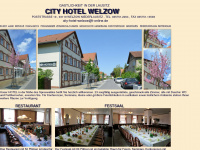 city-hotel-welzow.de Webseite Vorschau