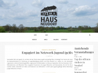 hausneudorf.de Webseite Vorschau