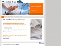 wendler-bau.de Webseite Vorschau