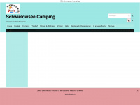 schwielowsee-camping.de Webseite Vorschau