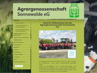agrar-sonnewalde.de Webseite Vorschau