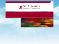 st-antonius-grossraeschen.de Webseite Vorschau