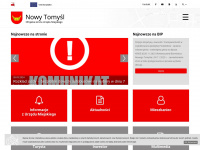 nowytomysl.pl Webseite Vorschau